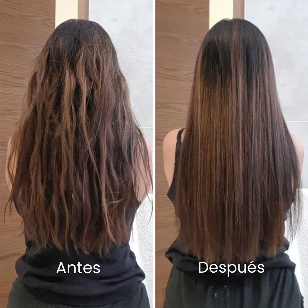 BLOVA GlowBrush® | Mini-cepillo Alisador Portátil.